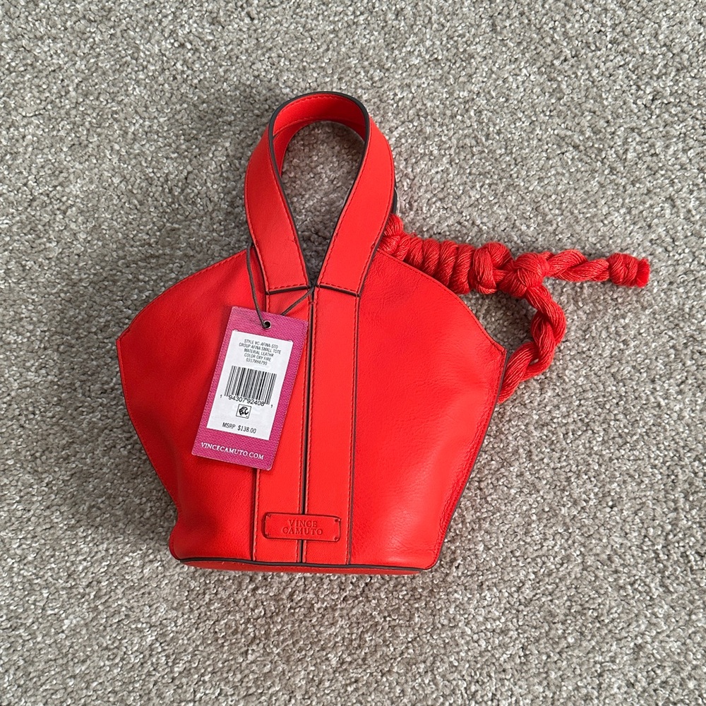 Vince Camuto Fiery Red Mini Bag